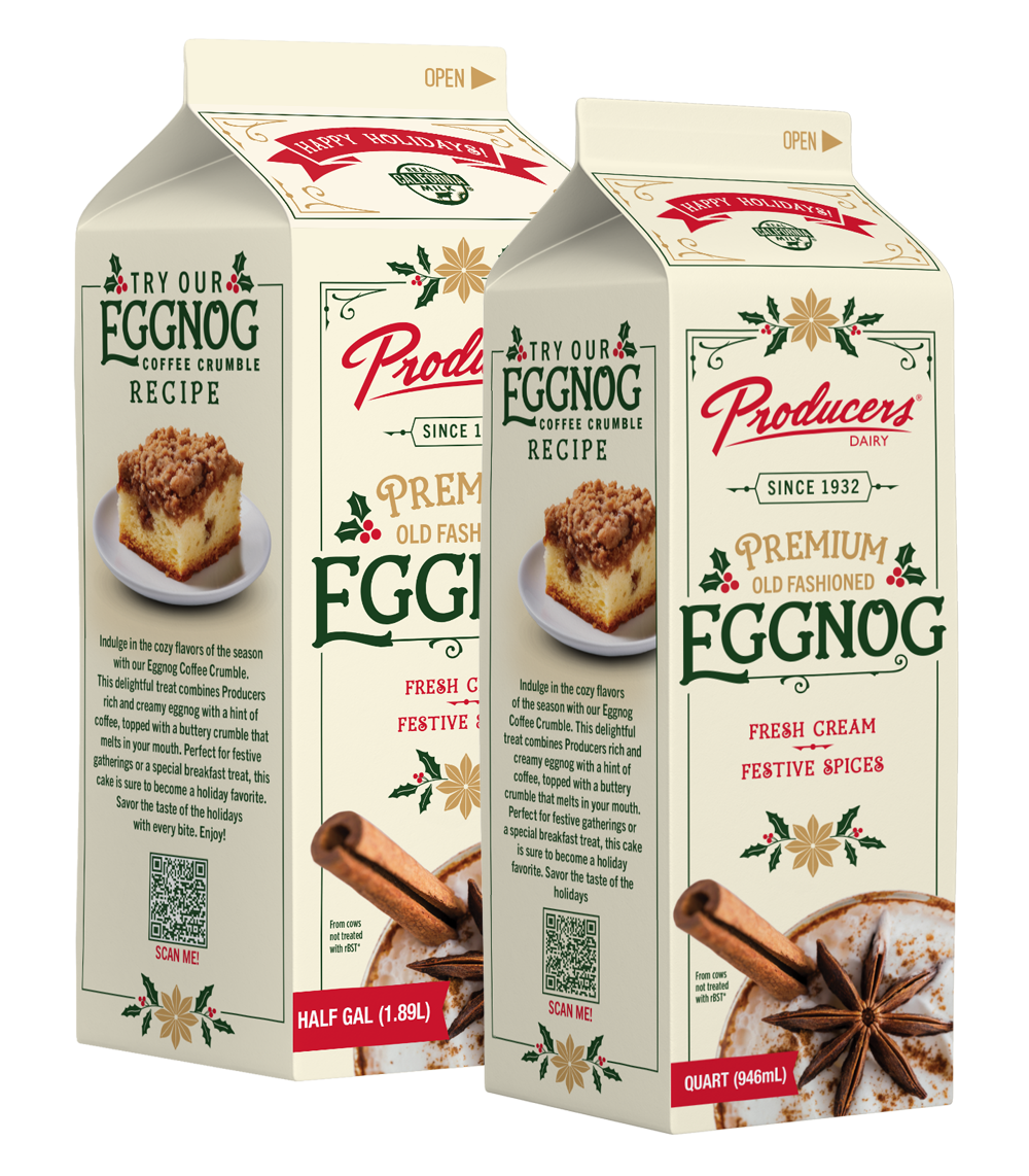 PRODUCERS EGGNOG HALF GAL