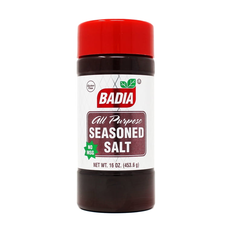 BADIA SEASONED SALT ALL PURPOSE 16OZ