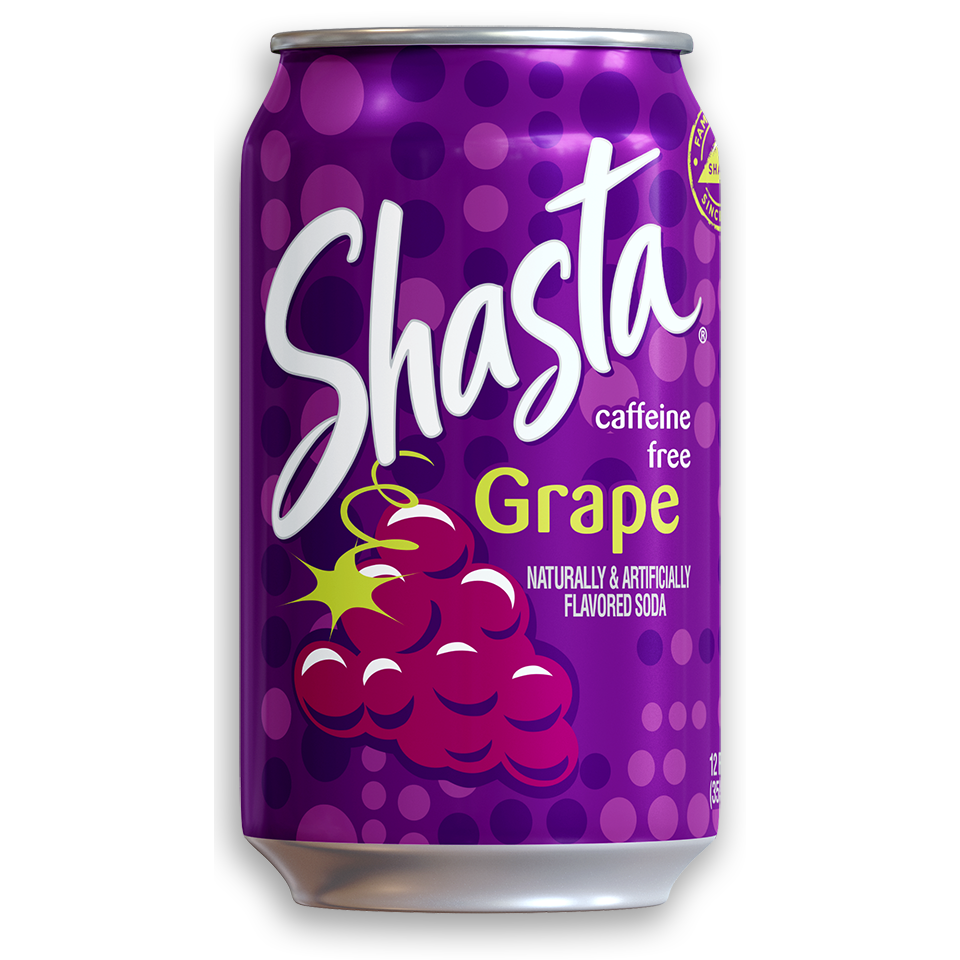 SHASTA GRAPE 12OZ
