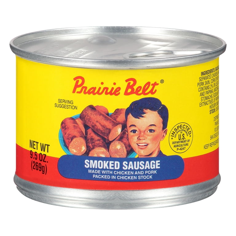 PRAIRIE BELT SMOKED SAUSAGE 9.5OZ