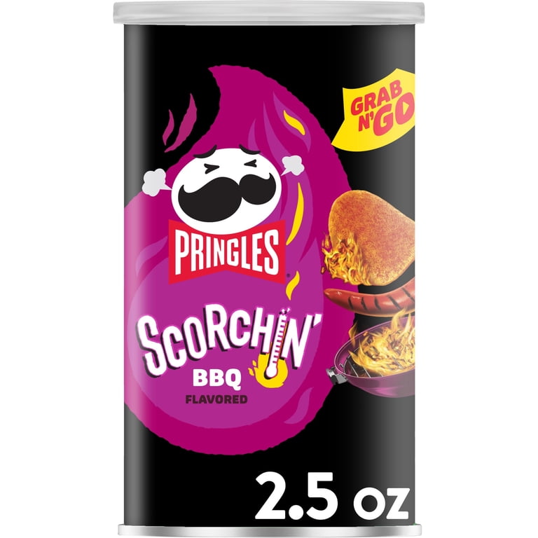 PRINGLES SCORCHIN BBQ 2.5OZ