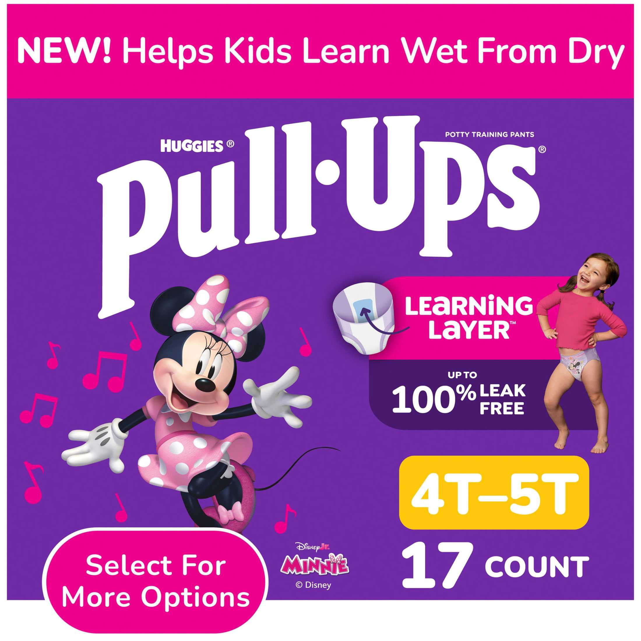 PULL UPS HUGGIES 4T 5T 17 PC