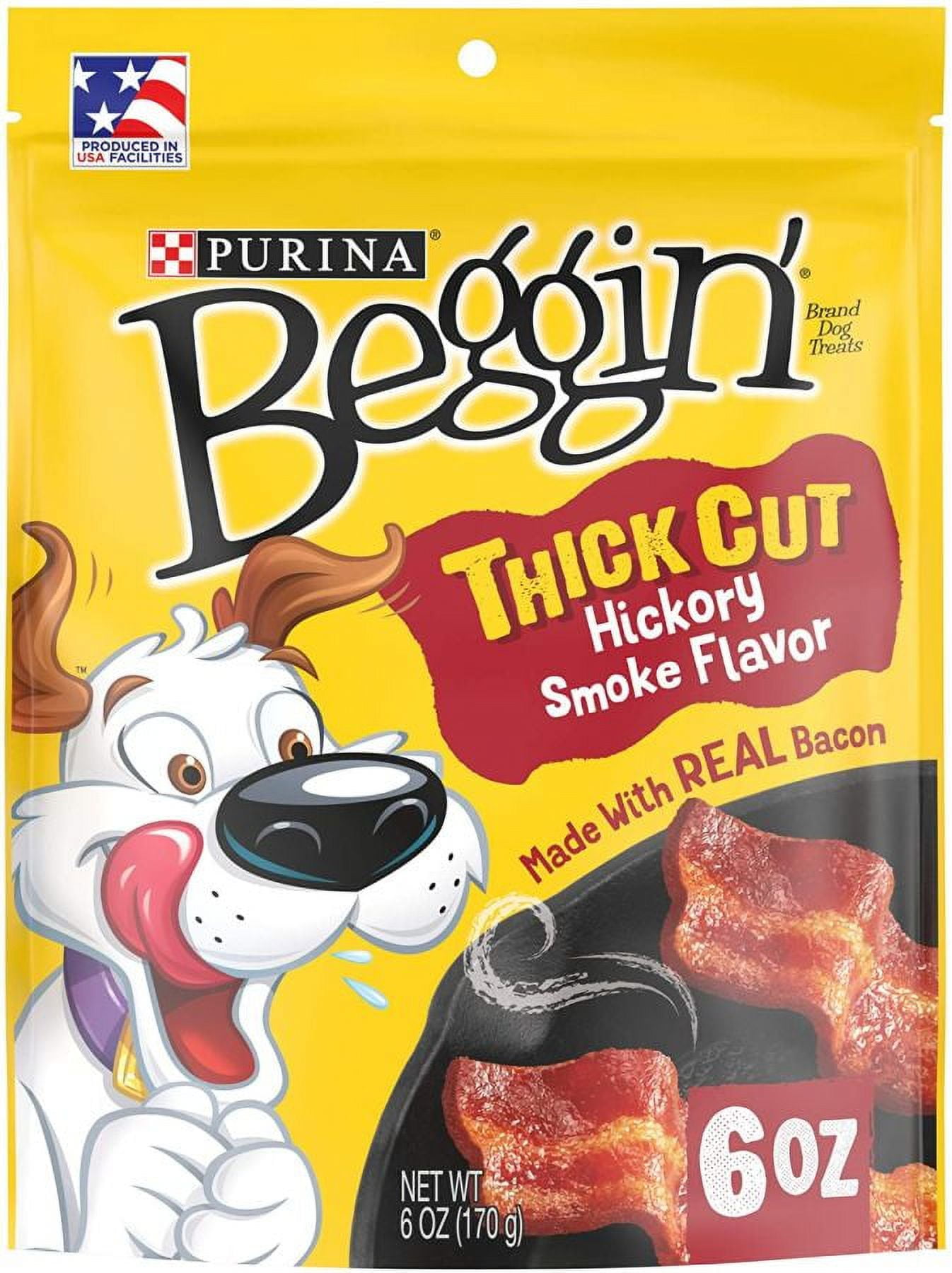 PURINA BEGGIN THICK CUT HICKORY 6OZ