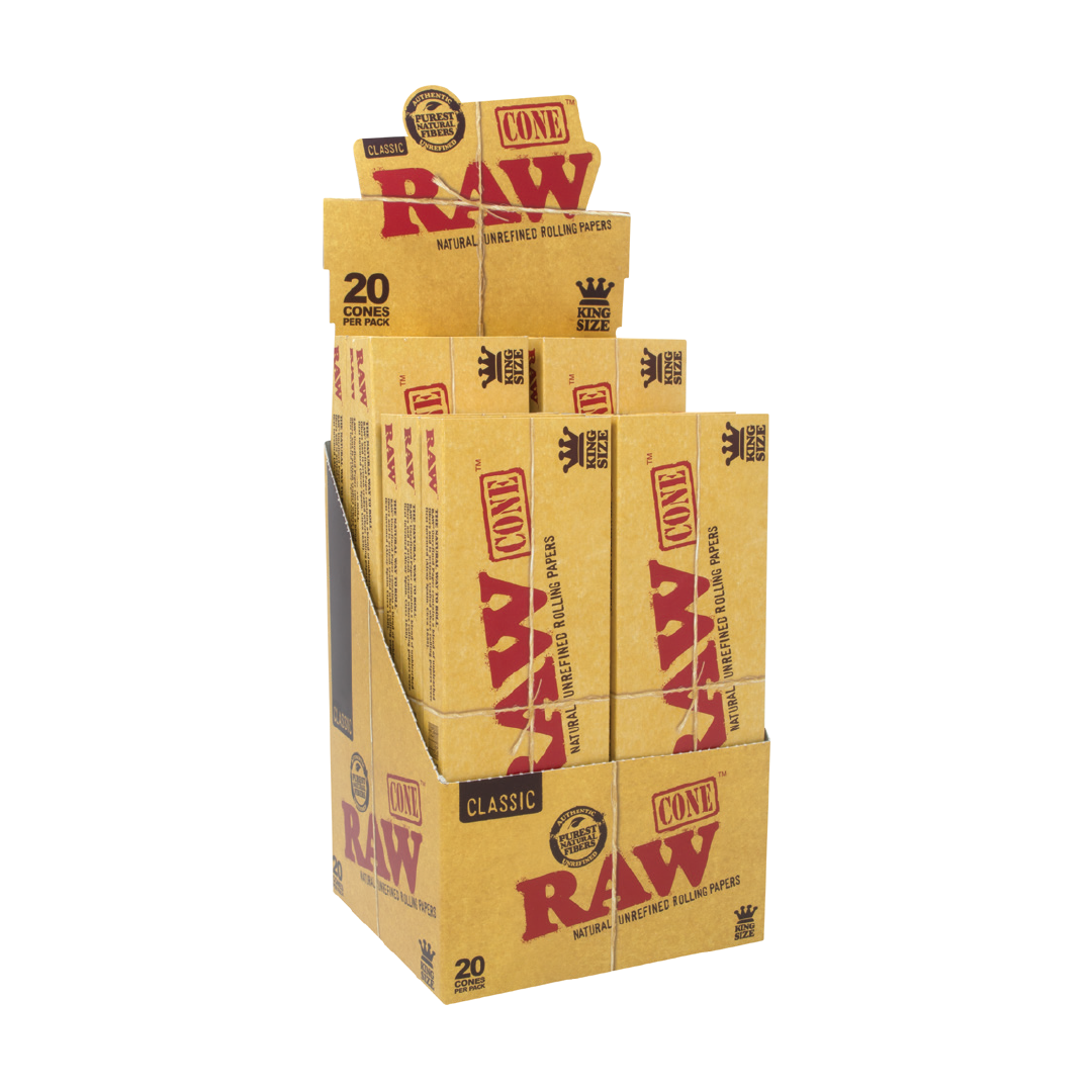 RAW CONES 20P