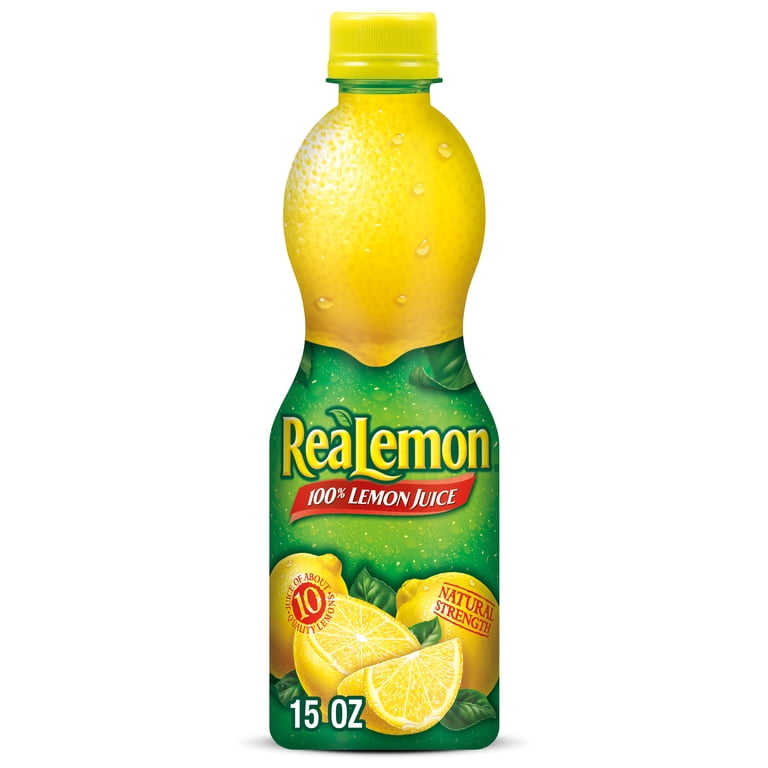 REALEMON LEMON JUICE 15OZ
