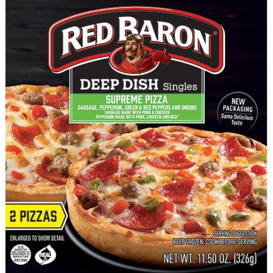 RED BARON DEEP DISH SUPREME PIZZA 11.5OZ