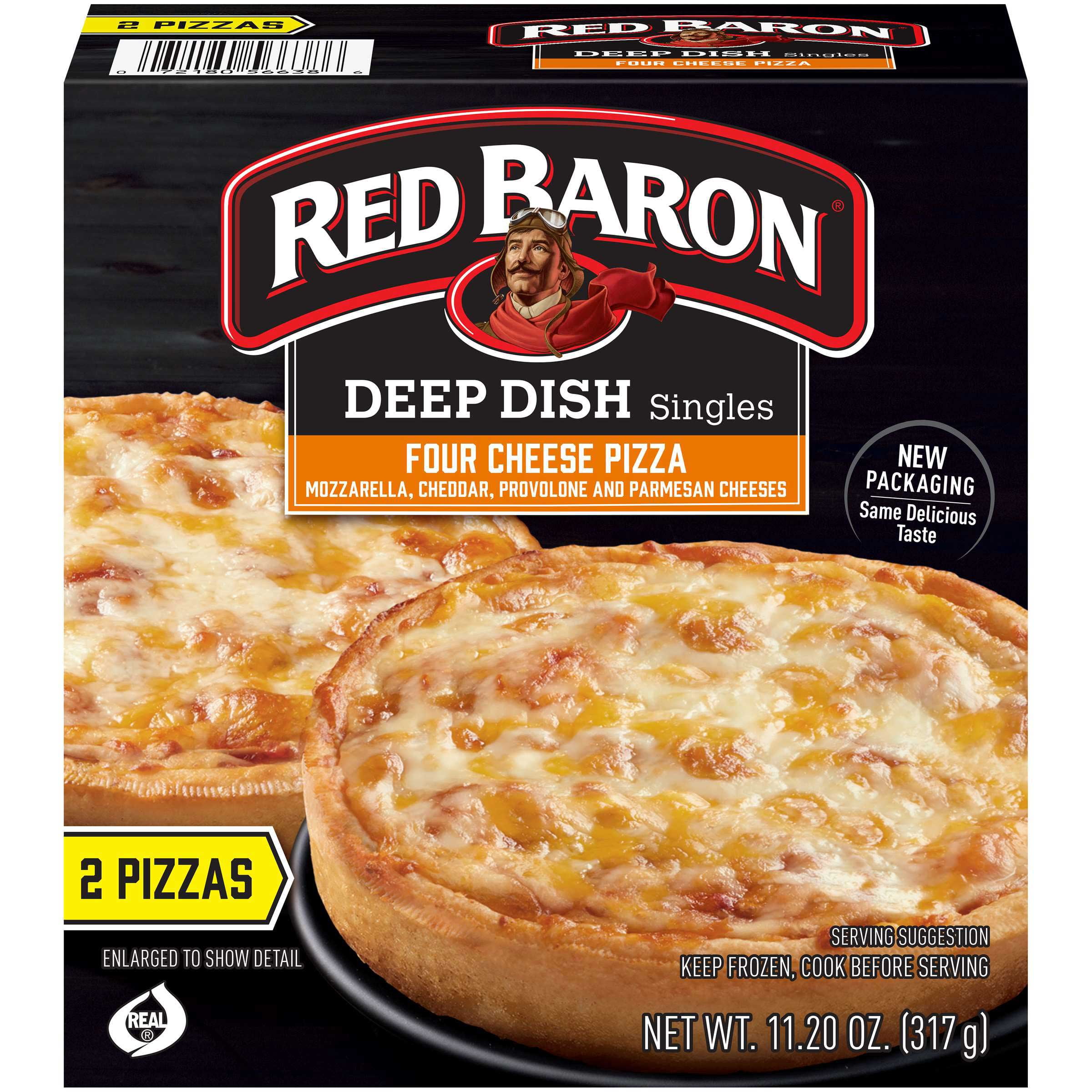 RED BARON FOUR CHEESE PIZZA 11.20OZ