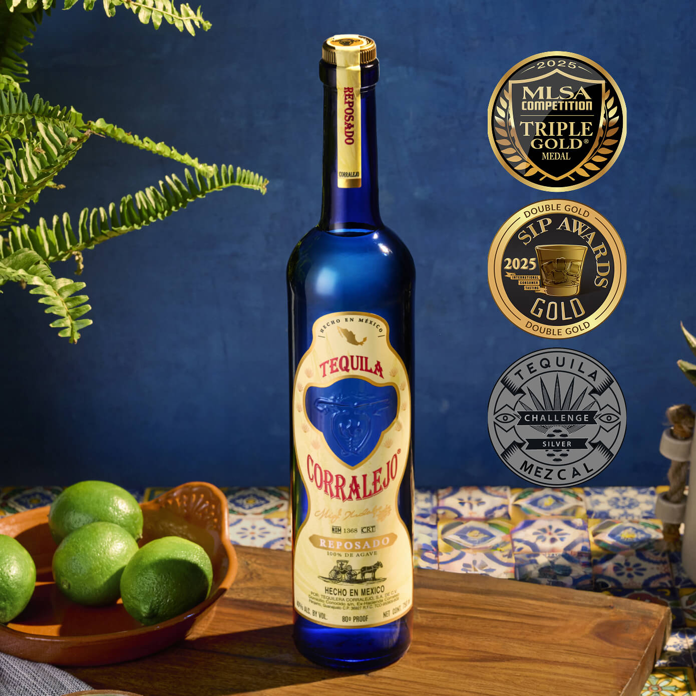 CORRALEJO REPOSADO BLUE TEQUILA