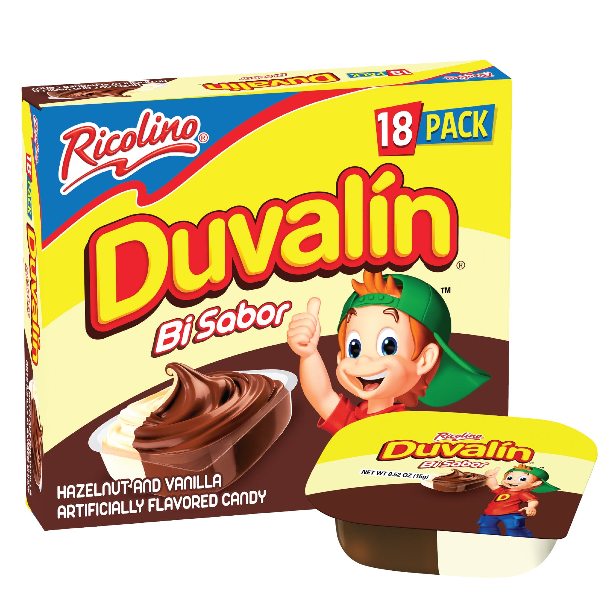 RICOLINO DUVALIN HAZELNUT VANILLA 18C