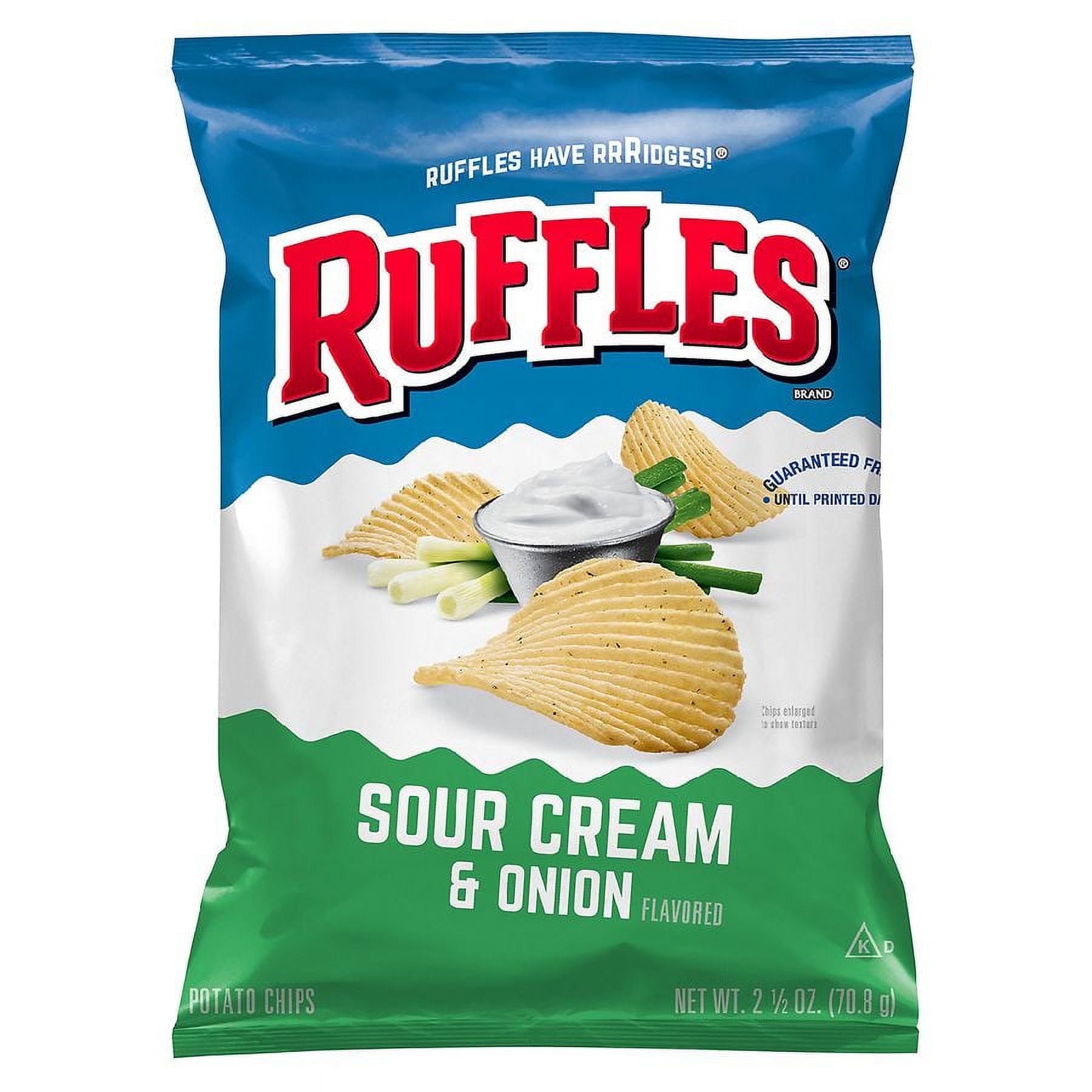 RUFFLES SOUR CREAM & ONION 2.5OZ