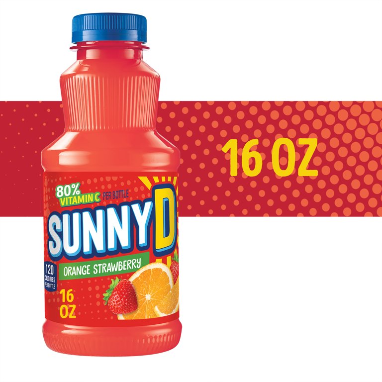 SUNNYD ORANGE STRAWBERRY 16OZ