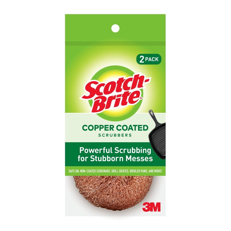 SCOTCH BRITE SCRUBBERS COPPER 2P