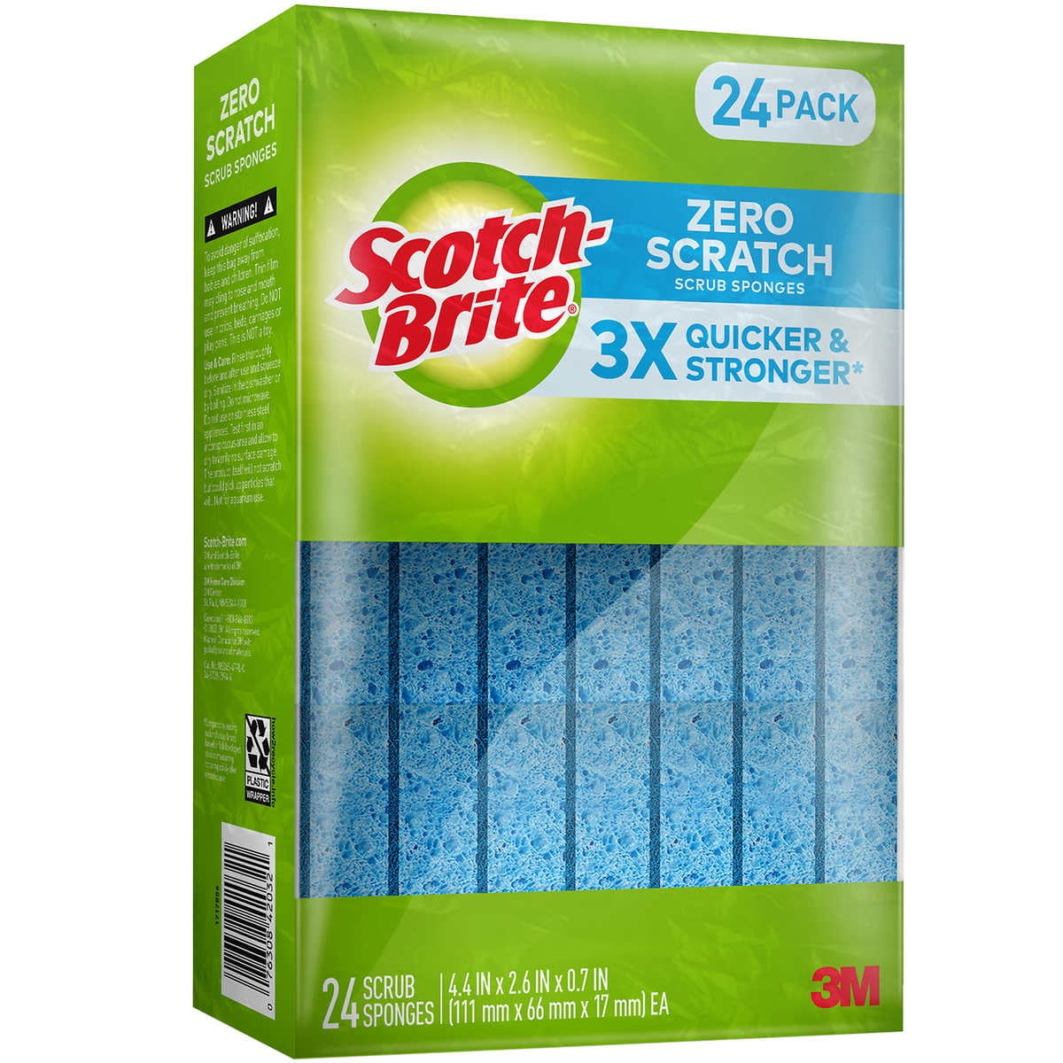 SCOTCH BRITE SCRUB SPONGE ZERO