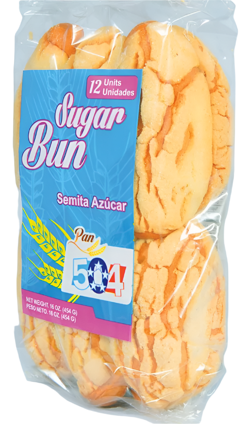 PAN 504 SUGAR BUN SEMITA AZUCAR 12P