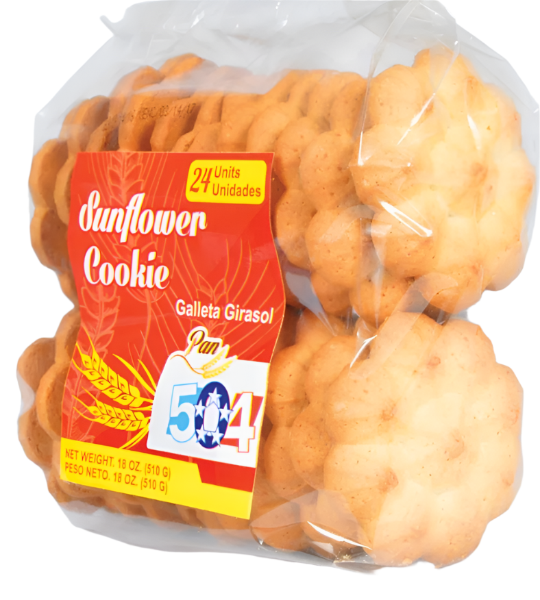 PAN 504 SUNFLOWER COOKIE GALLETA GIRASOL