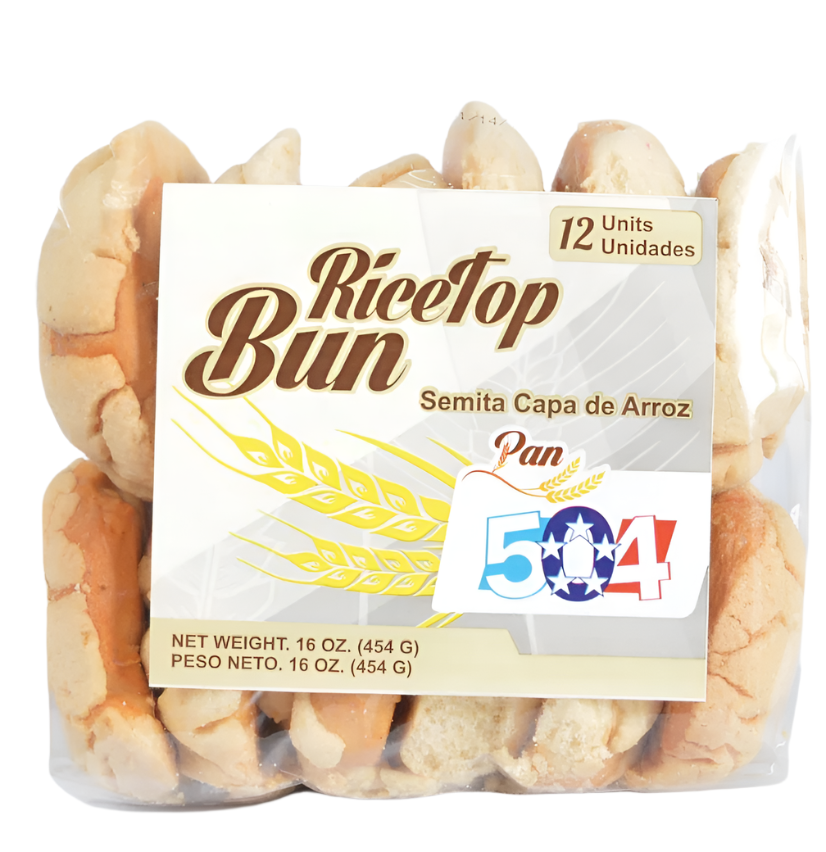 PAN 504 RICETOP BUN SEMITA CAPA DE ARROZ