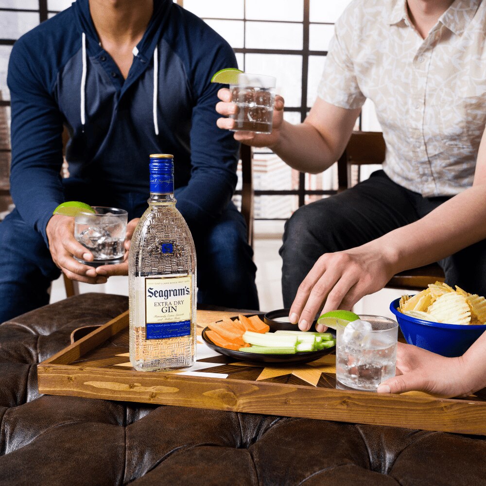SEAGRAMS GIN EXTRA DRY 100ML
