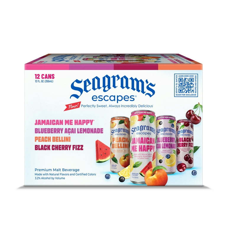 SEAGRAMS ESCAPES CANS 12P