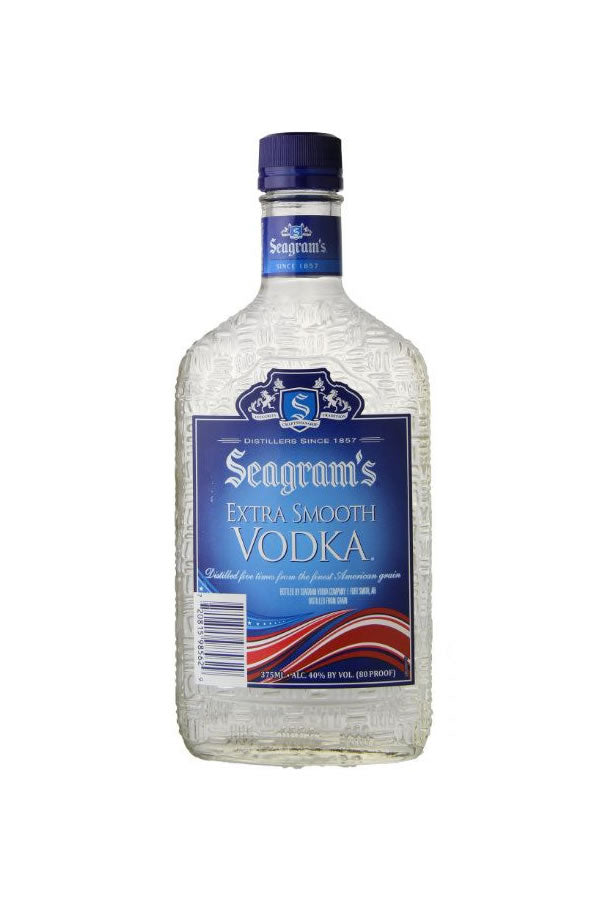 SEAGRAMS VODKA EXTRA SMOOTH 375ML