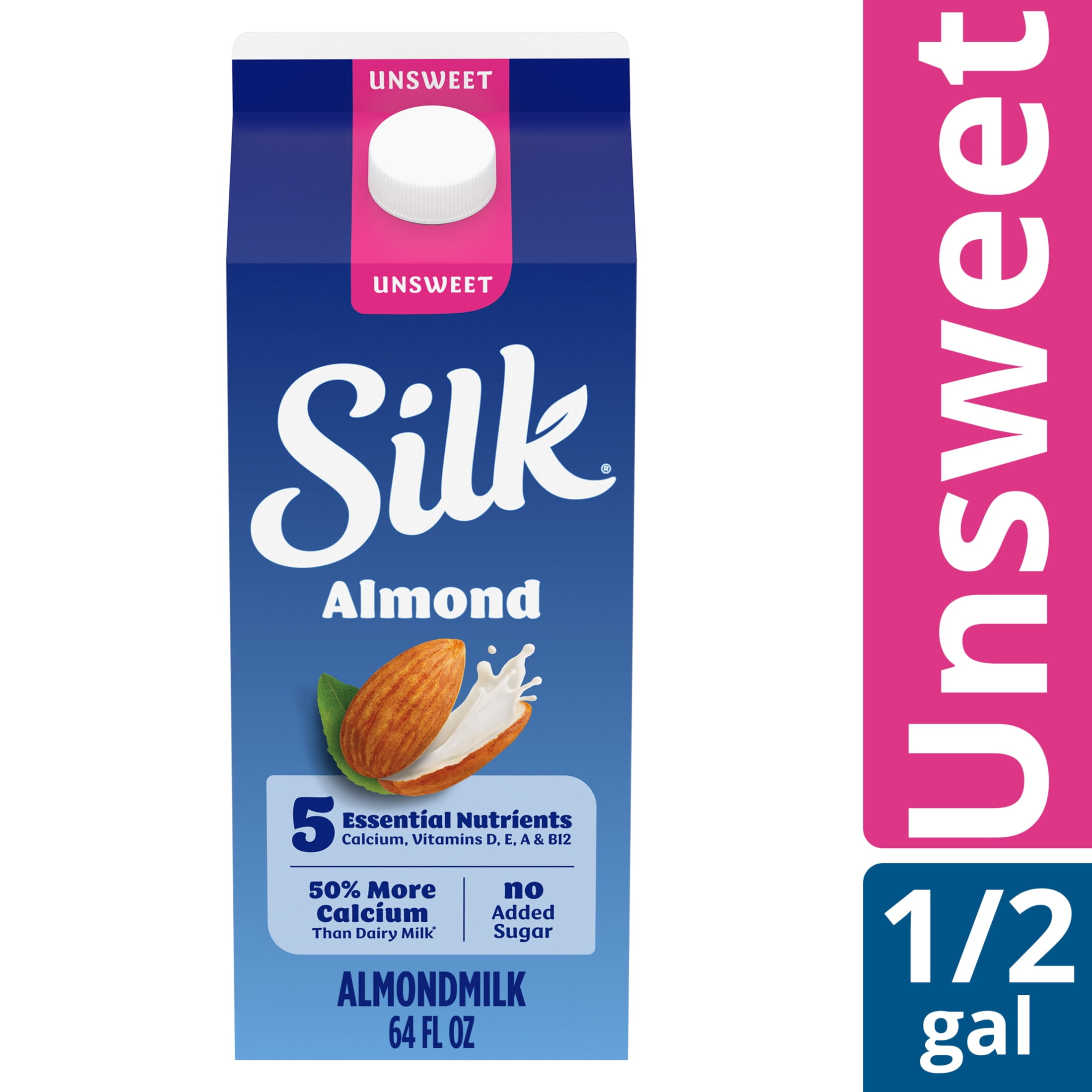 SILK ALMOND MILK 64OZ
