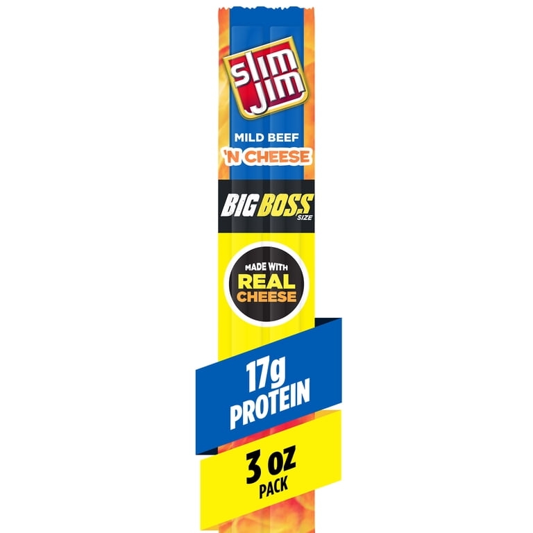 SLIM JIM MILD BEEF N CHEESE BIG BOSS SIZE 3OZ