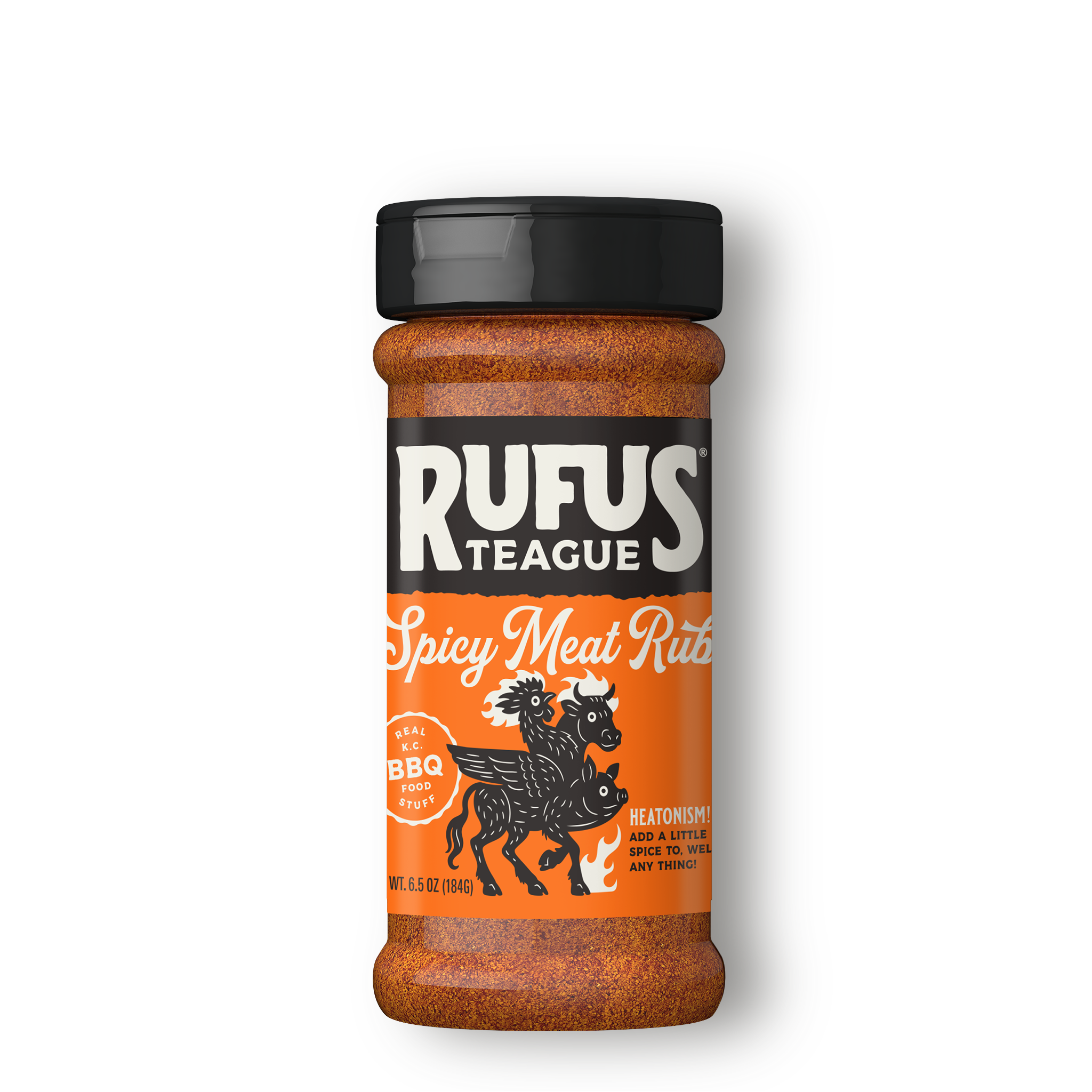 RUFUS TEAGUE MEAT RUB SPICY 6.5OZ