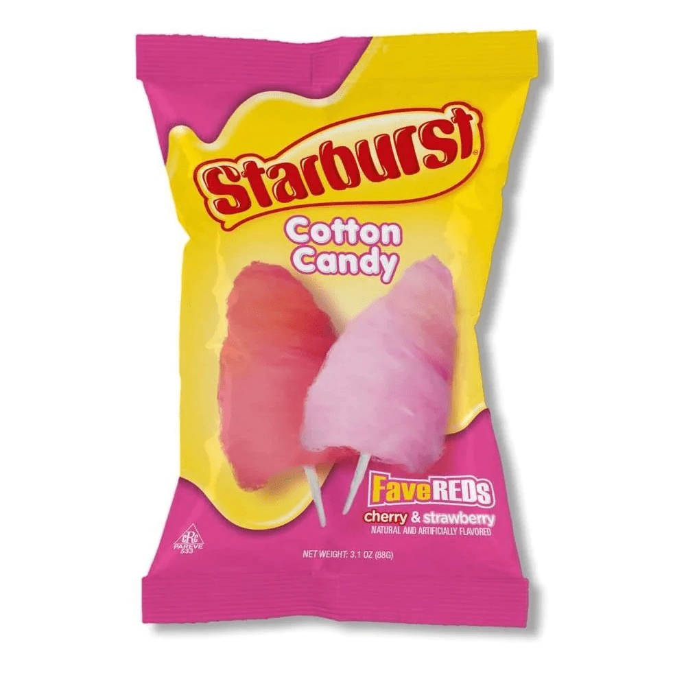 STARBURST COTTON CANDY FAVEREDS 3.1OZ