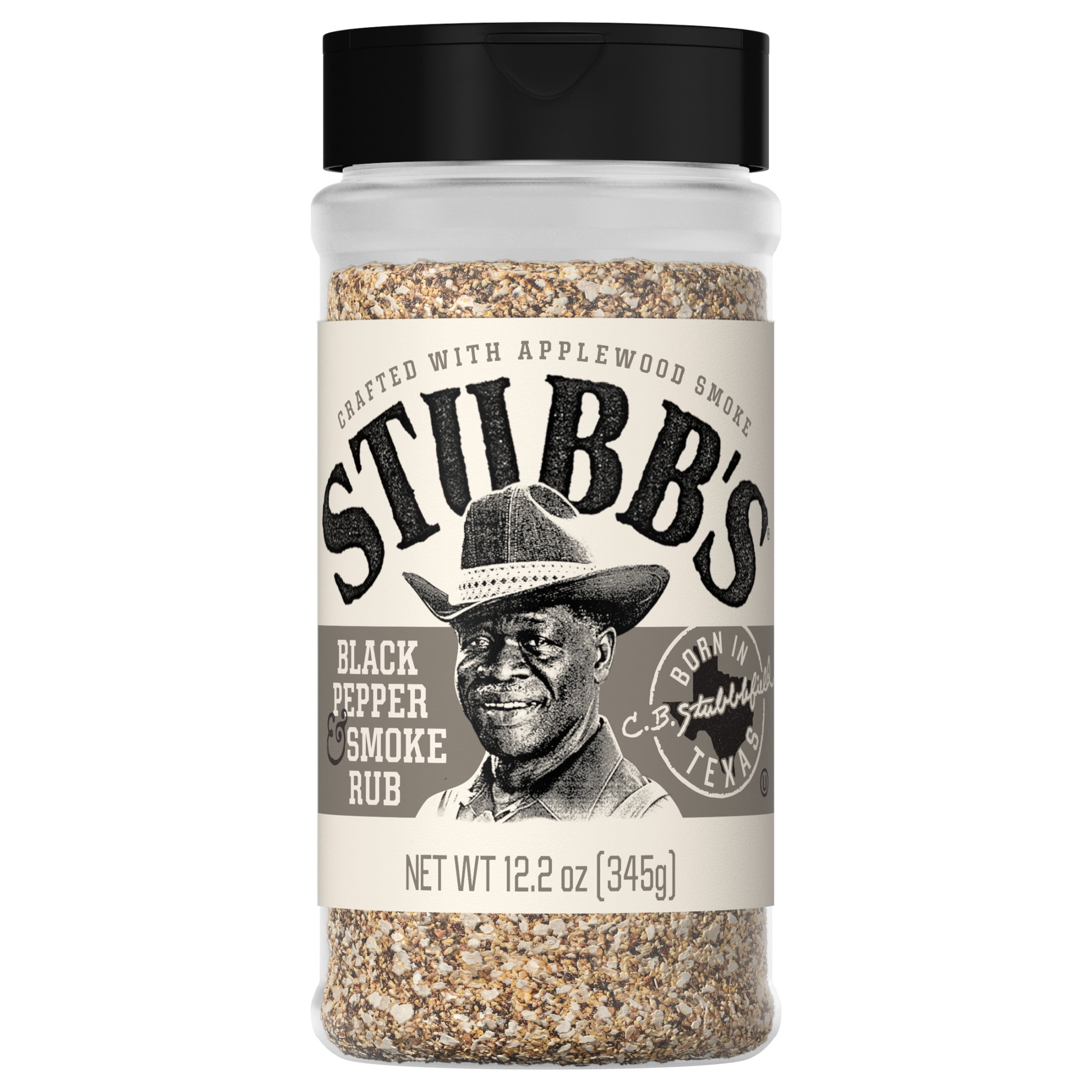 STUBBS BLACK PEPPER SMOKE RUB 12.2OZ