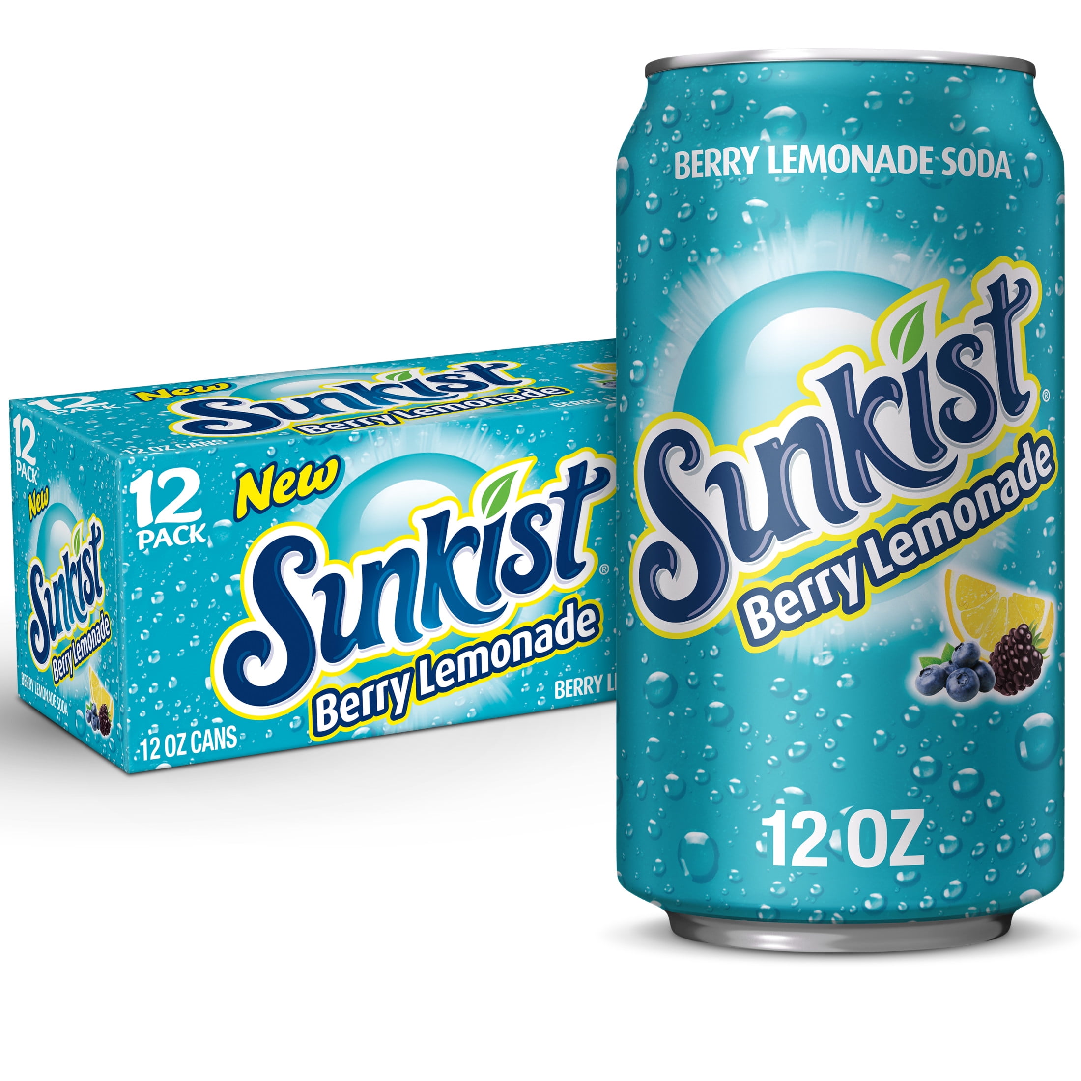 SUNKIST BLUEBERRY LEMONADE 12P