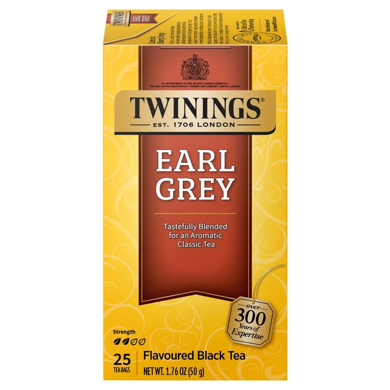 TWININGS EARL GREY TEA 25P