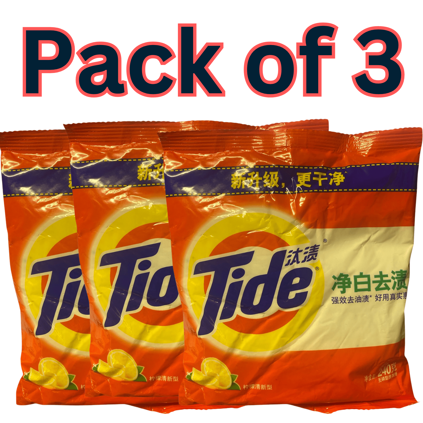 TIDE POWDER DETERGENT 240G