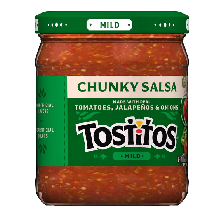 TOSTITOS CHUNKY SALSA MILD 15.5OZ