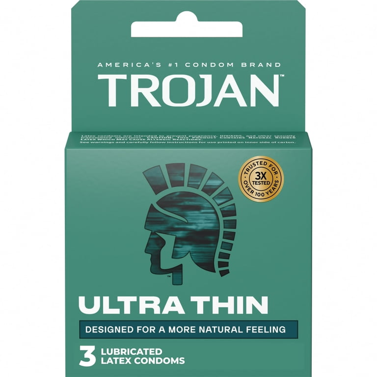 TROJAN CONDOMS ULTRA THIN 3P