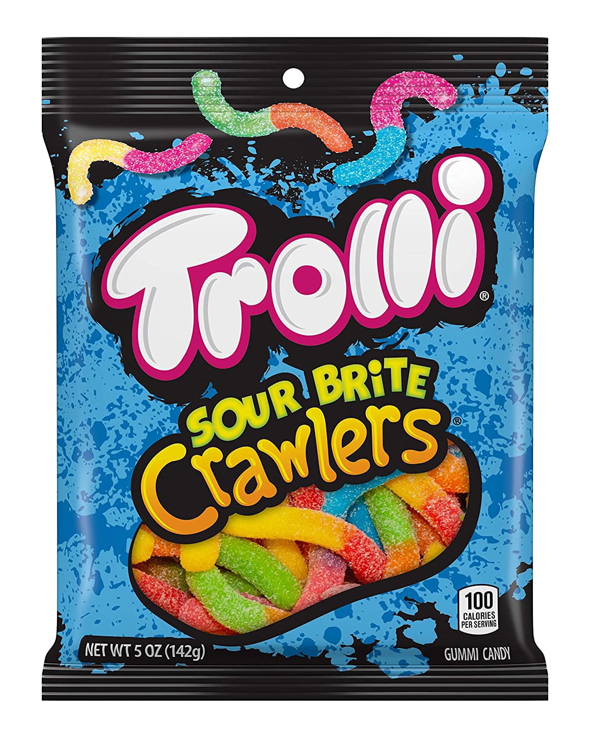 TROLLI SOUR BRITE CRAWLERS 5OZ