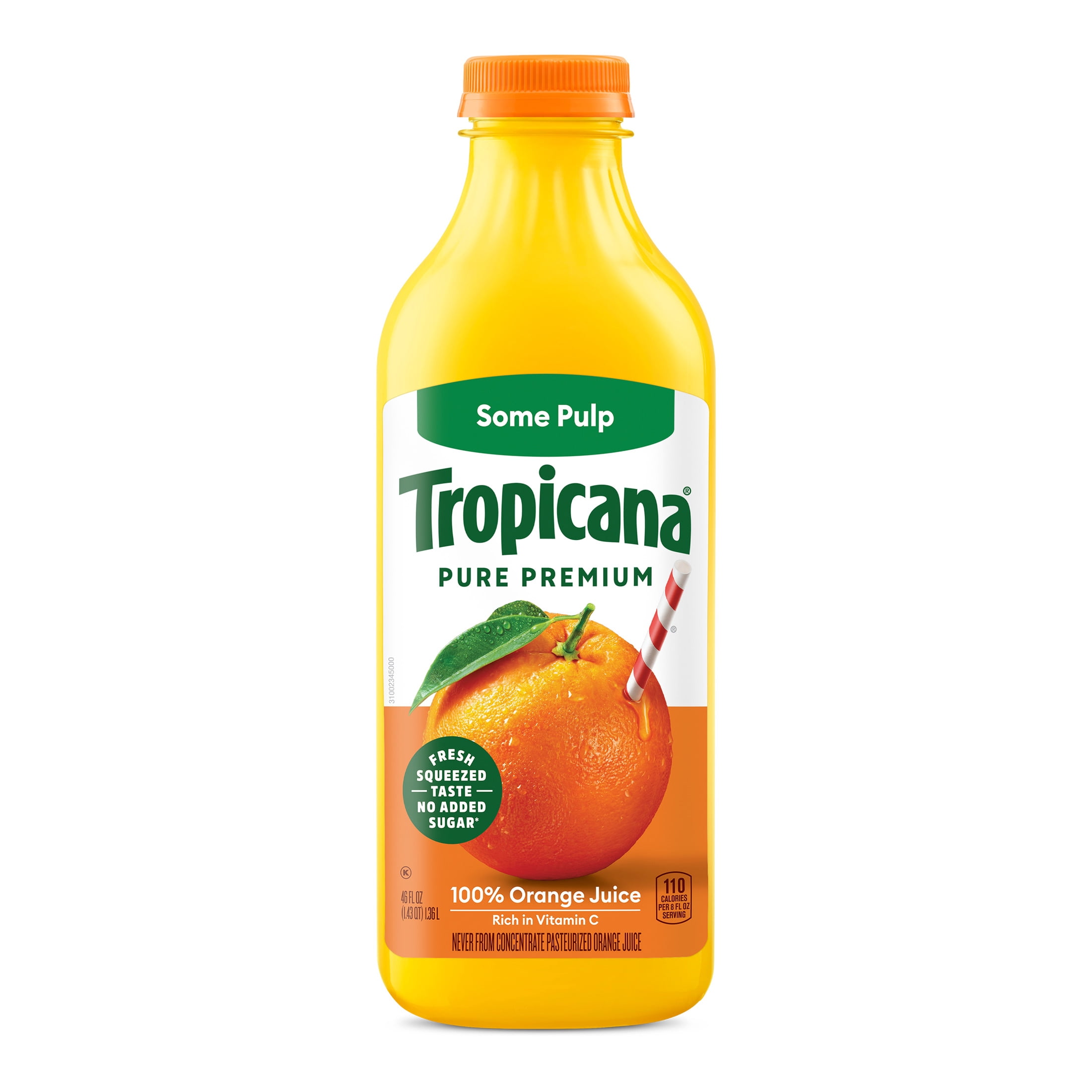 TROPICANA ORANGE JUICE SOME PULP 46OZ