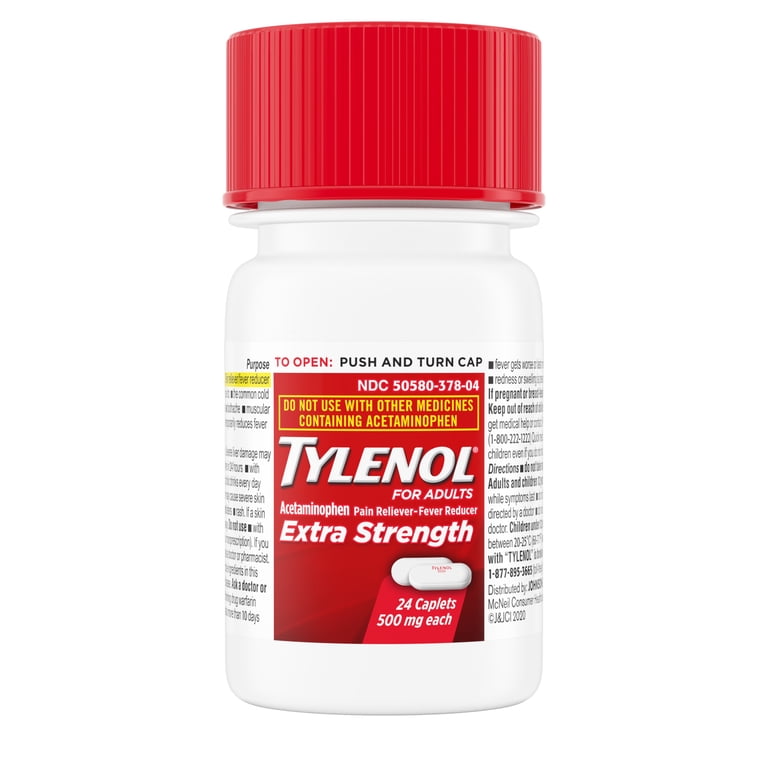 TYLENOL EXTRA STRENGTH 24P