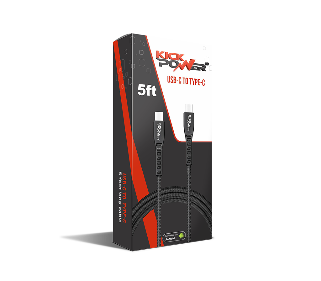 KIK POWER 5FT USB C CABLE