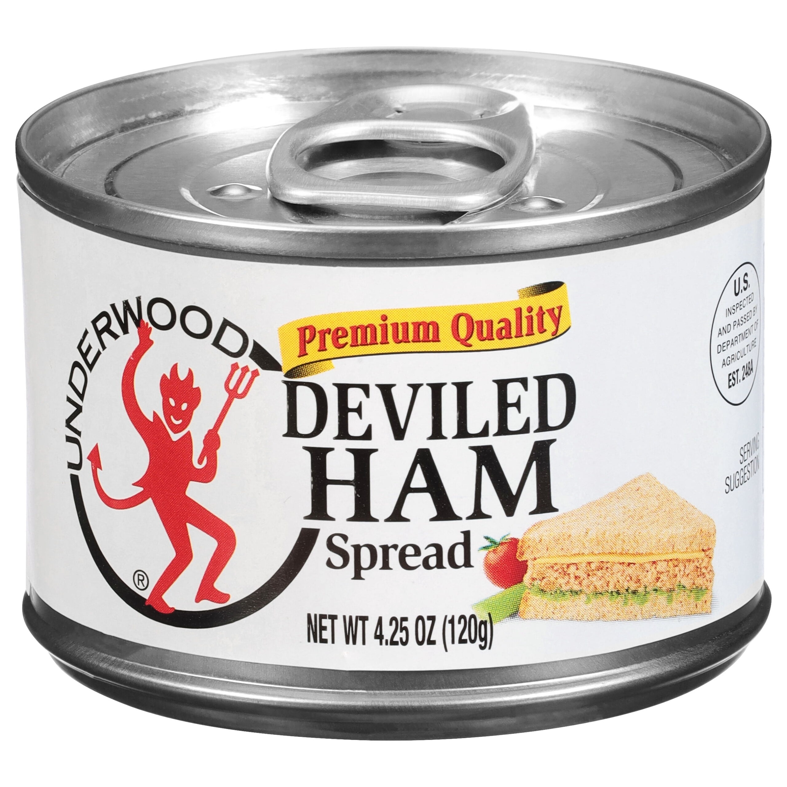 UNDERWOOD DEVILED HAM SPREAD 4.25OZ