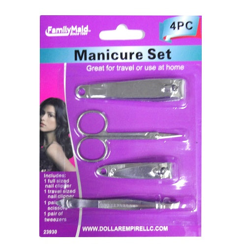 FAMILY MAID MANICURE SET 4PC