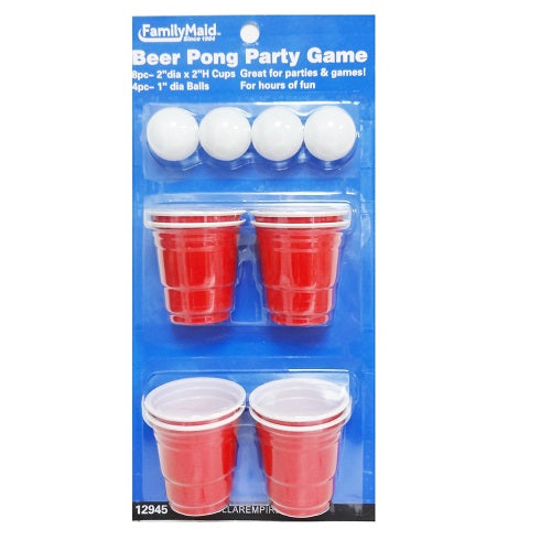 FAMILY MAID BEER PONG SET
