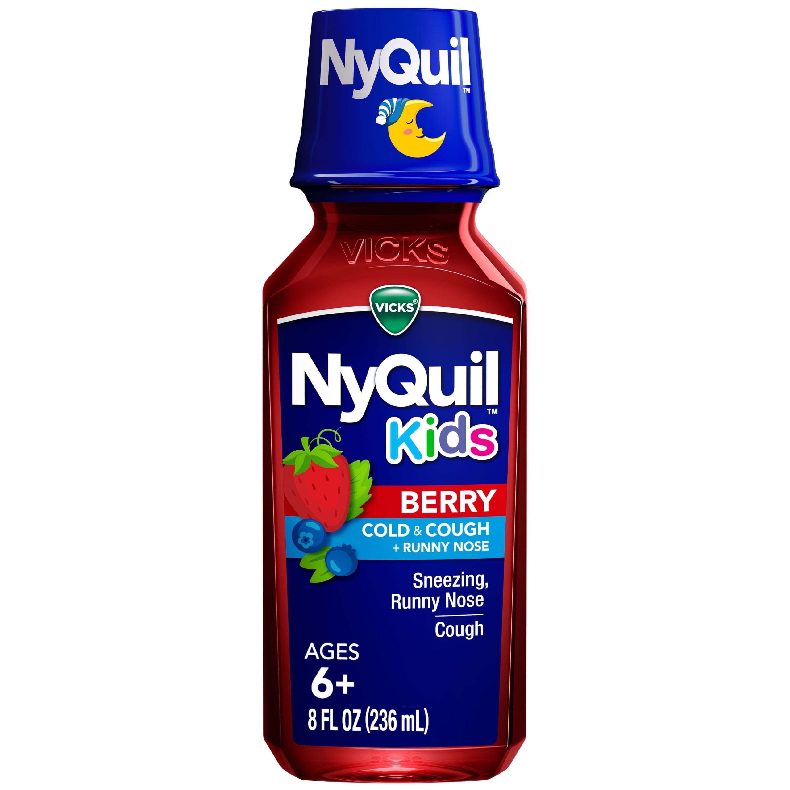NYQUIL KIDS COLD & COUGH BERRY 8OZ