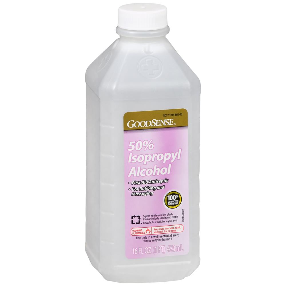 GOODSENSE ISOPROPYL ALCOHOL 50% 16OZ