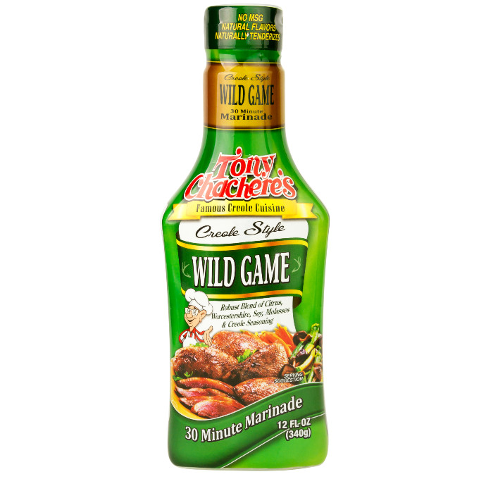 TONY CHACHERES WILD GAME MARINADE 12OZ