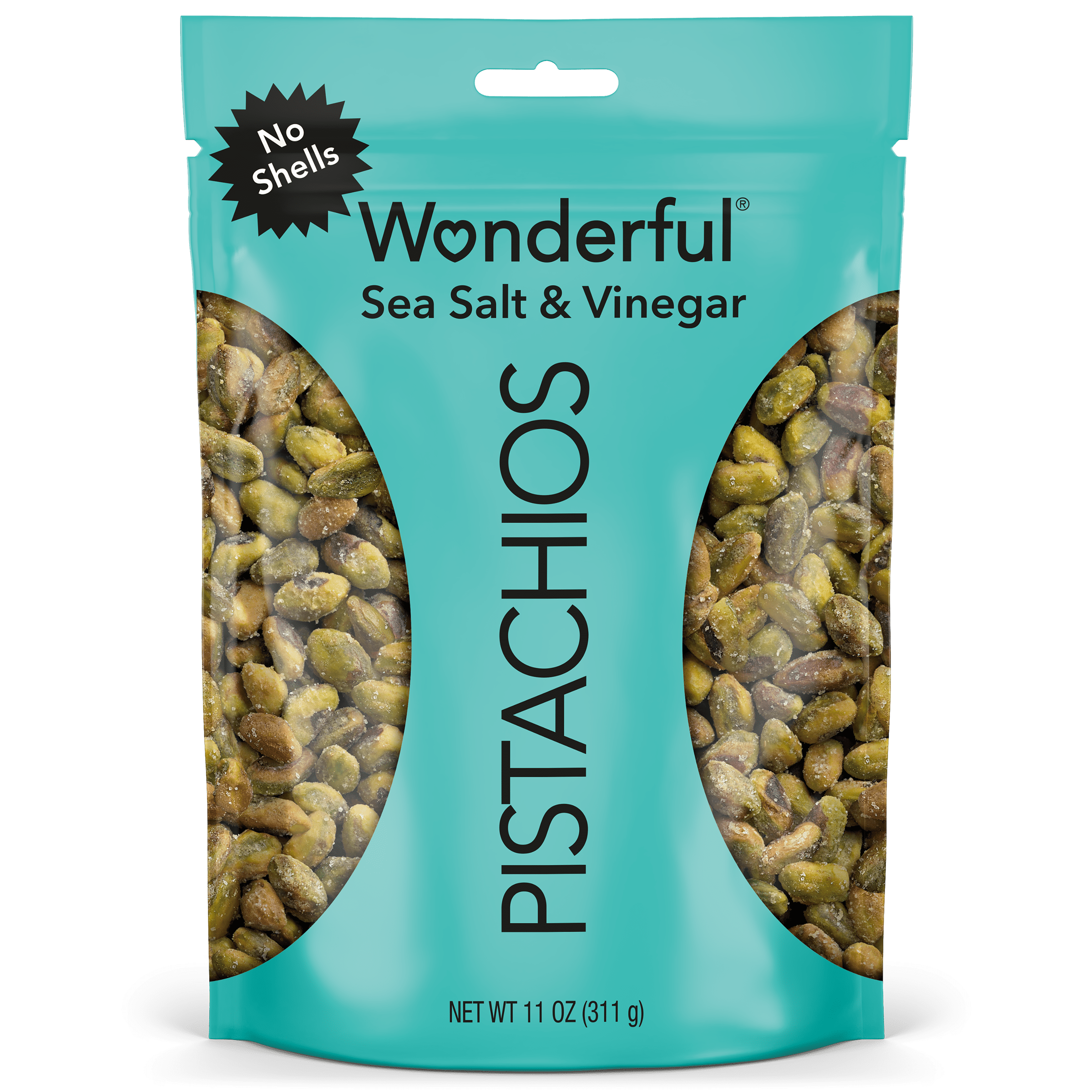 WONDERFUL PISTACHIOS SEA SALT & VINEGAR