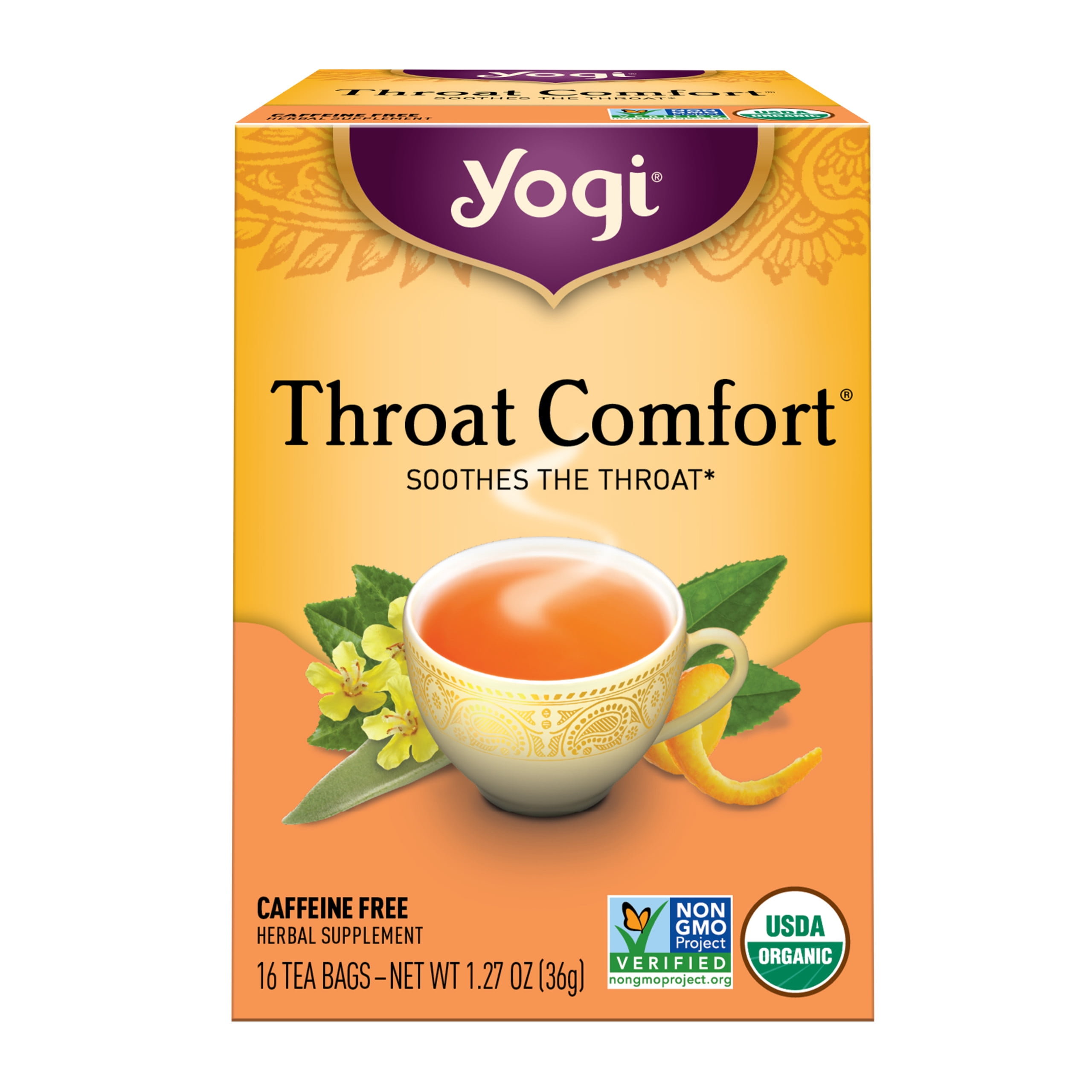 YOGI THROAT COMFORT TEA