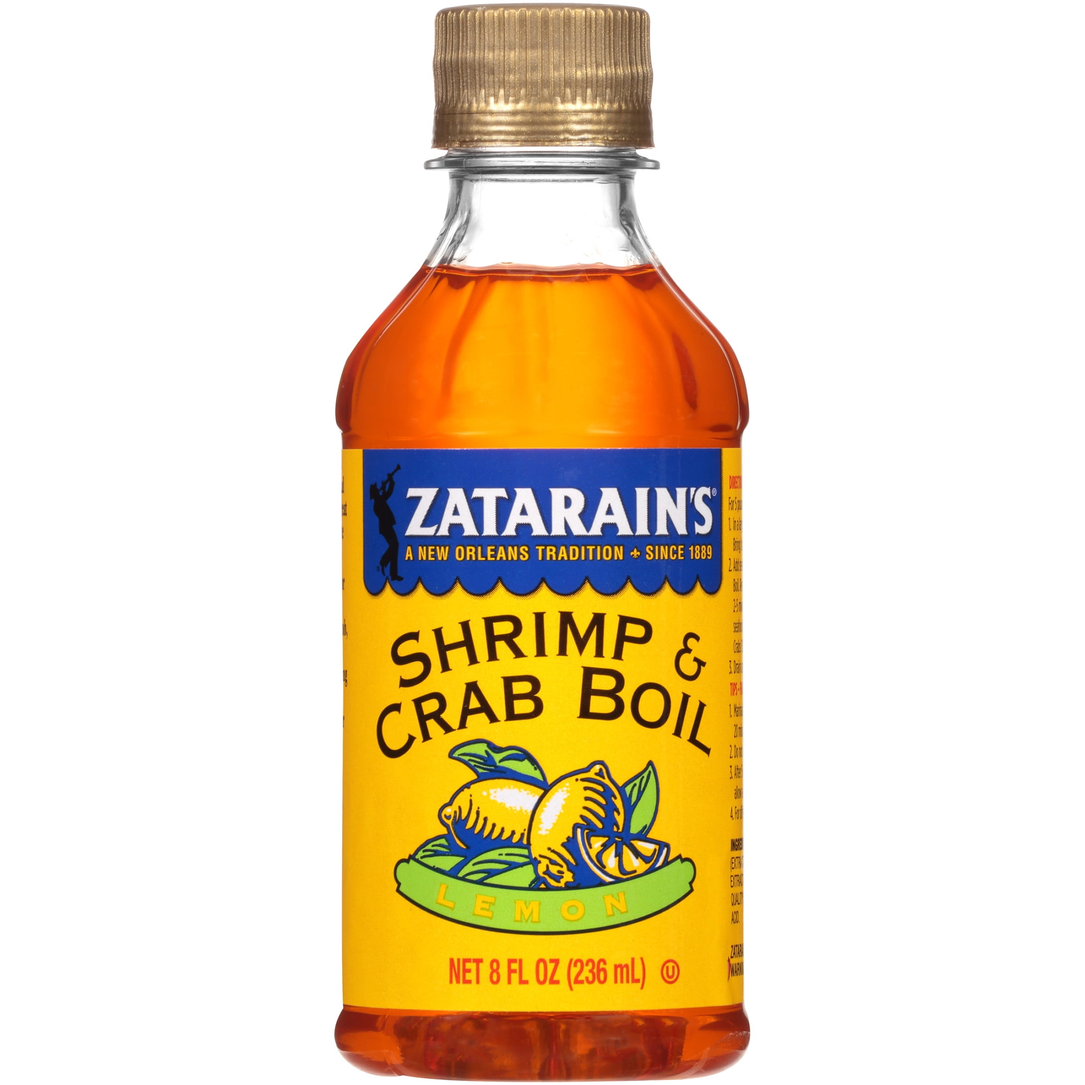 ZATARAINS SHRIMP & CRAB BOIL LEMON 8OZ