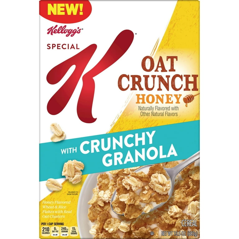 SPECIAL K OAT CRUNCH HONEY 13.5OZ