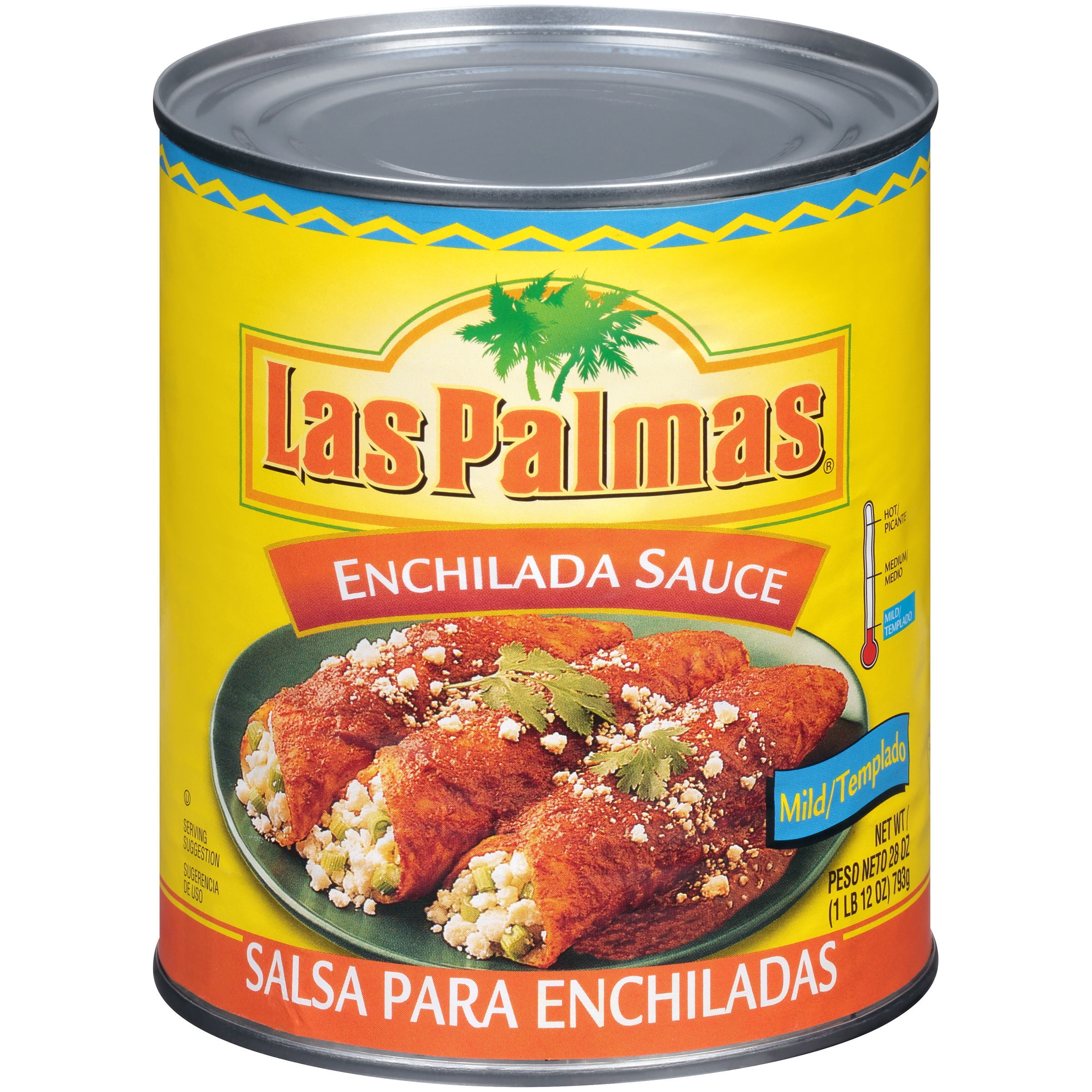 LAS PALMAS ENCHILDA SAUCE HOT 28OZ