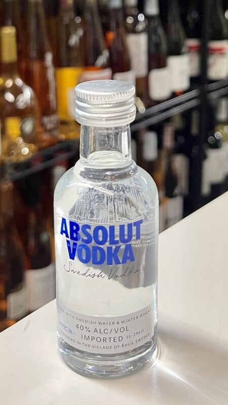 ABSOLUTE VODKA 50 ML