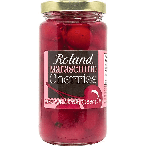 ROLAND CHERRIES PREMIUM MARASCHINO 10OZ